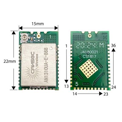 Moduł AN1310UA-E Sub GHz 13dBm Moduł Texas Instruments CC1310