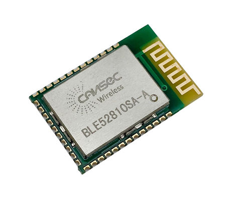 1.7v do 3.6v Bluetooth Moduł niskiego zasilania Węzeł Bezpieczny i czas działania chroniony BLE52810SA-A